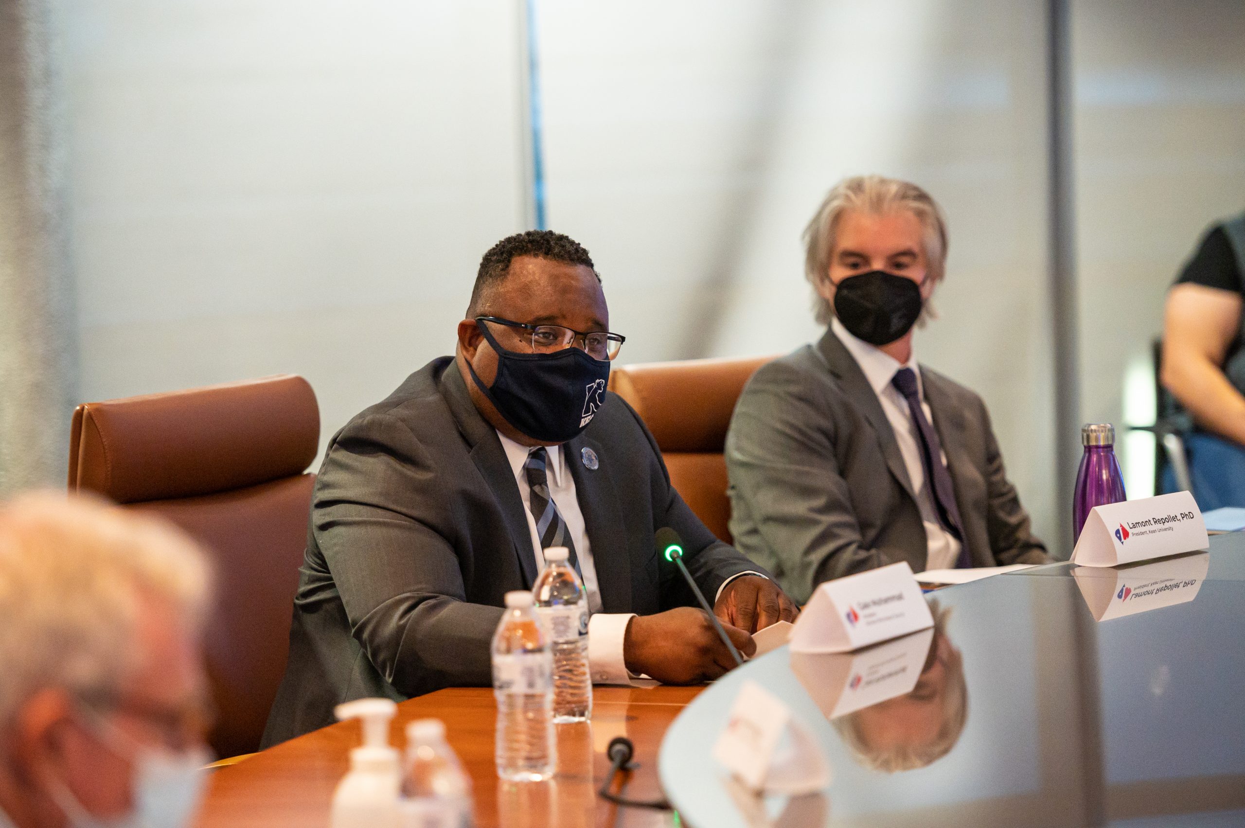 Kean President, Dr Lamont Repollet discusses Mental Health Courts at the Lesniak Institute and Kean University, Criminalization of Mental Illness Forum 
