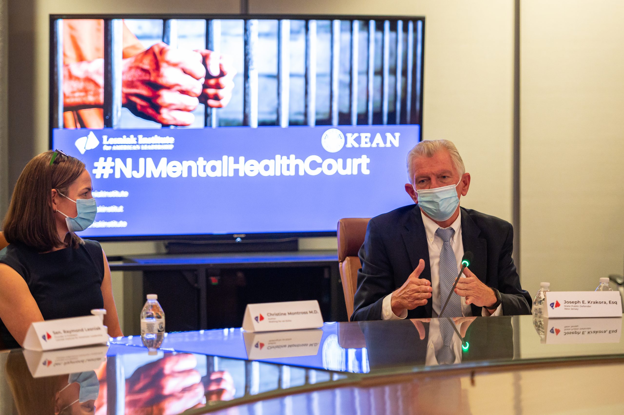 Joseph Krakora discusses Mental Health Courts at the Lesniak Institute and Kean University, Criminalization of Mental Illness Forum 