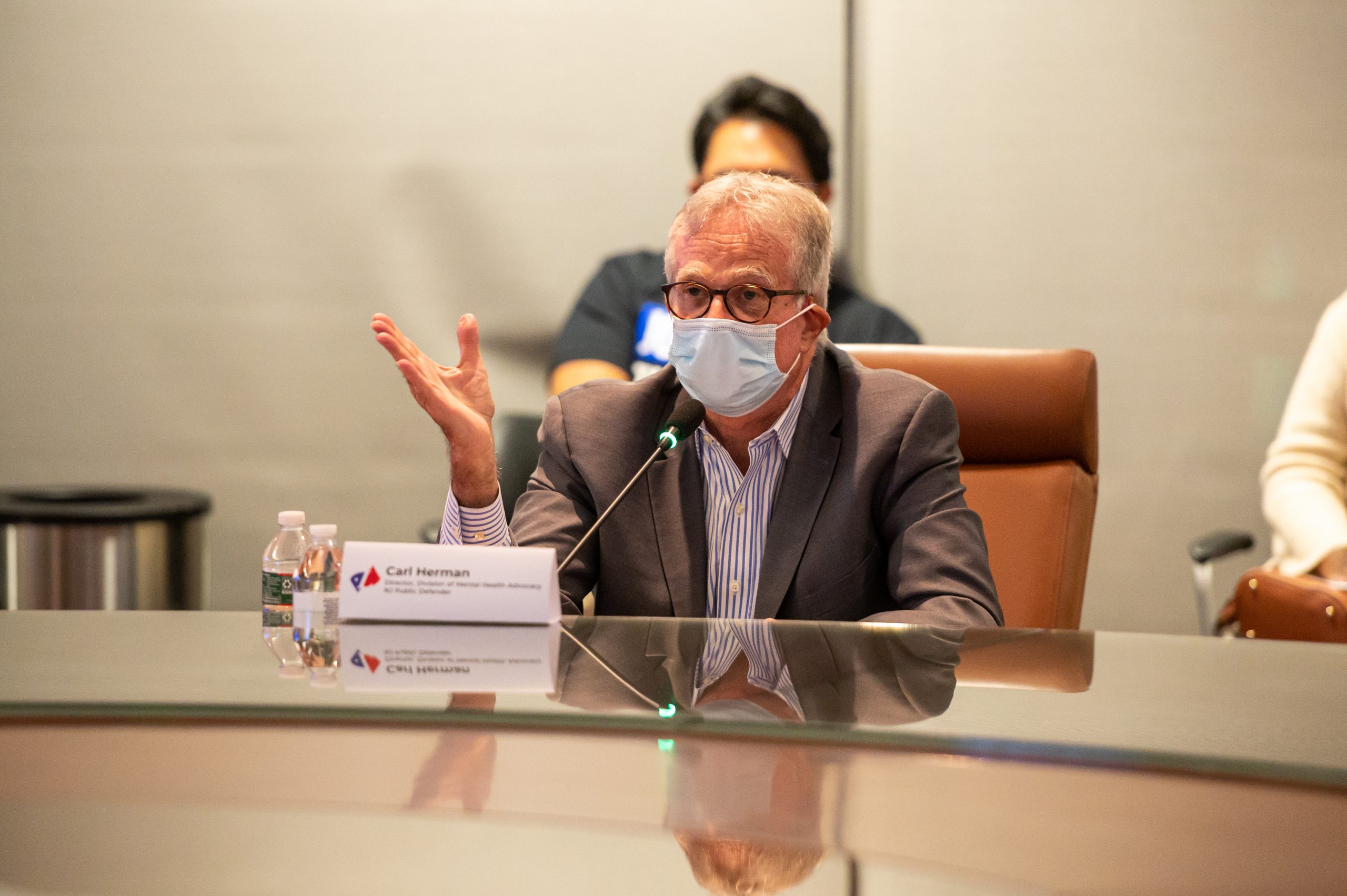 Carl Herman discusses Mental Health Courts at the Lesniak Institute and Kean University, Criminalization of Mental Illness Forum 