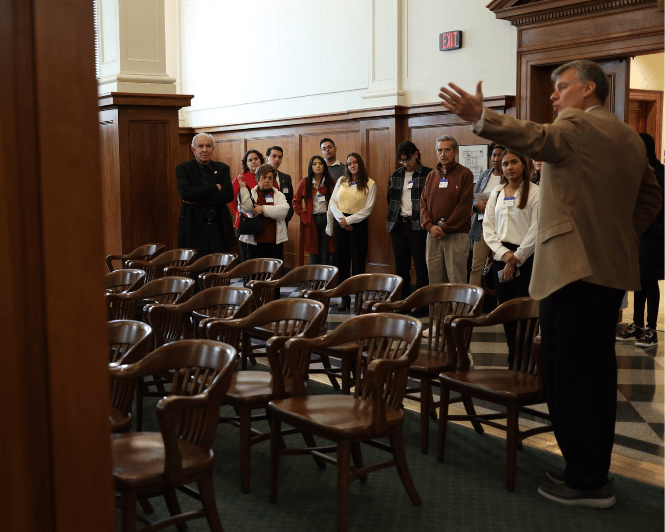 students at budget hearing state house